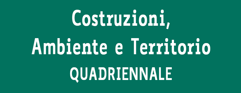 Corso Costruzioni Ambiente e Territorio QUADRIENNALE